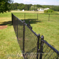 Residential PVC Chain Link Fence Fabric for High Security Fencing and Fence Gate